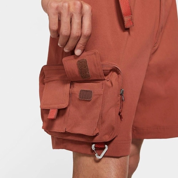 Nike ACG Cargo Shorts - Redstone University Red Men's Sz Large 😮‍💨🩳 - Picture 13 of 14